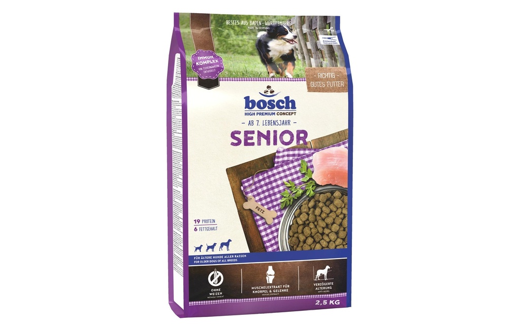 Bosch Tiernahrung Alimentation sèche Senior 2.5 kg