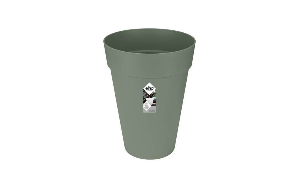 Elho Pot à fleur Loft Urban Rond Haut 35 cm Vert