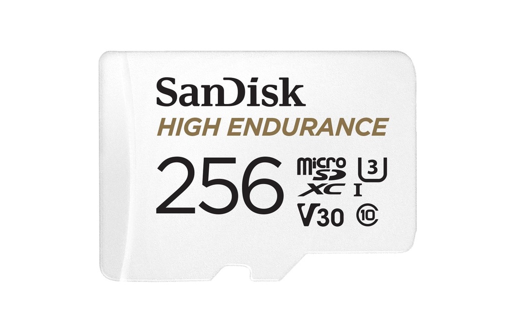 SanDisk Carte microSDXC High Endurance UHS-I 256 GB