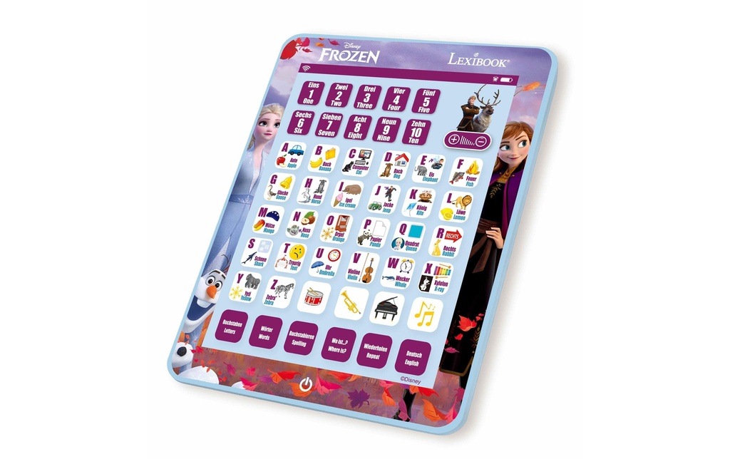 Lexibook Ordinateur éducatif Disney Frozen DE/EN