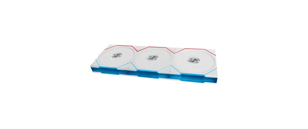 Lian Li UNI FAN TL Wireless PWM 3er-Pack – Lame inversée blanc