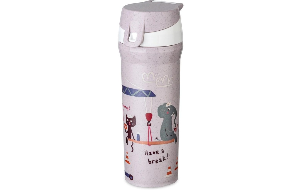 Koziol Gourde TRUCKS purple grey 500 ml