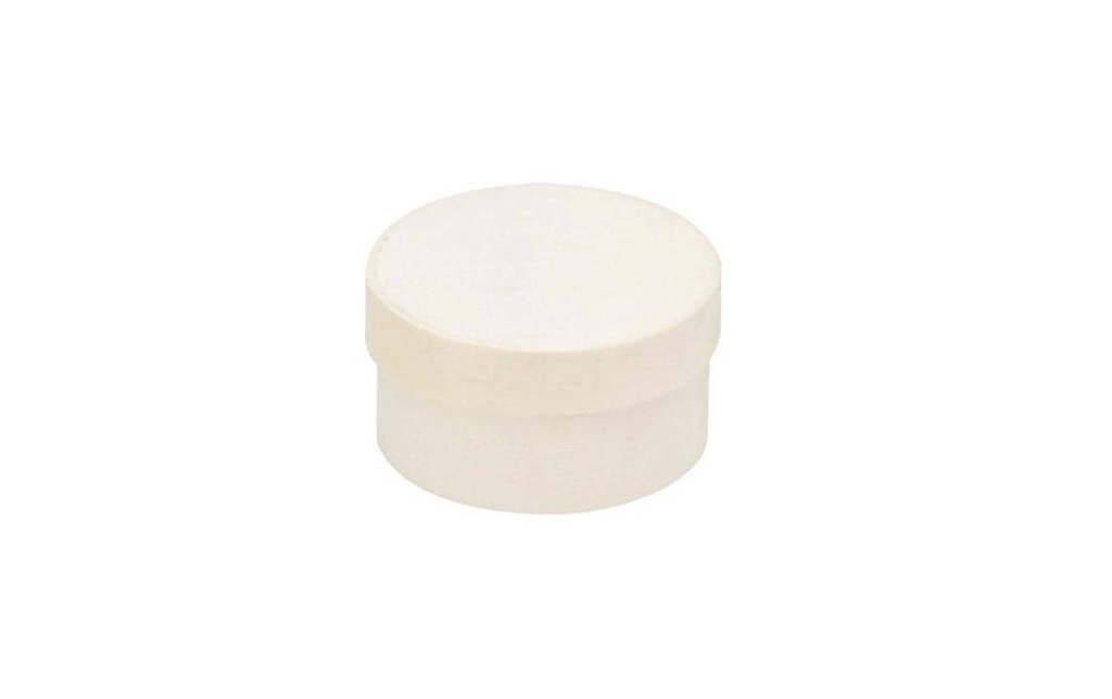 Glorex Article en bois Ø 4.2 cm Boîte à bec, ronde