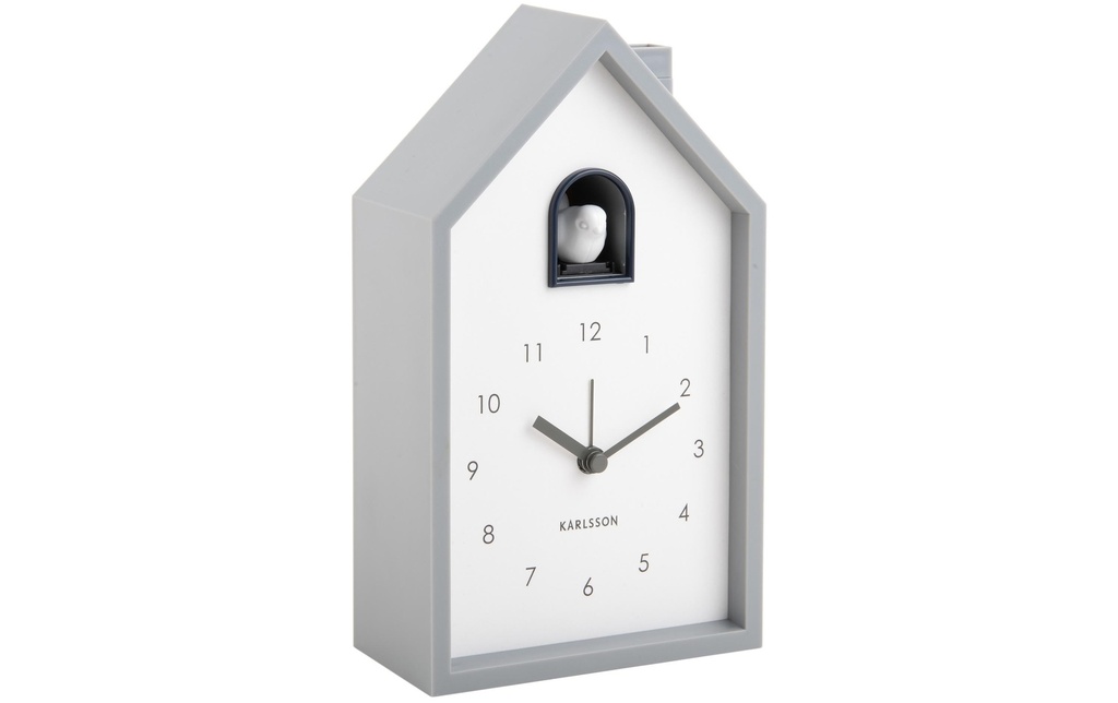 KARLSSON Coucou-réveil Mouse grey