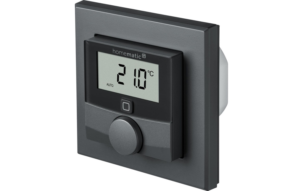 Homematic IP Actionneur de thermostat radio anthracite, 230 V
