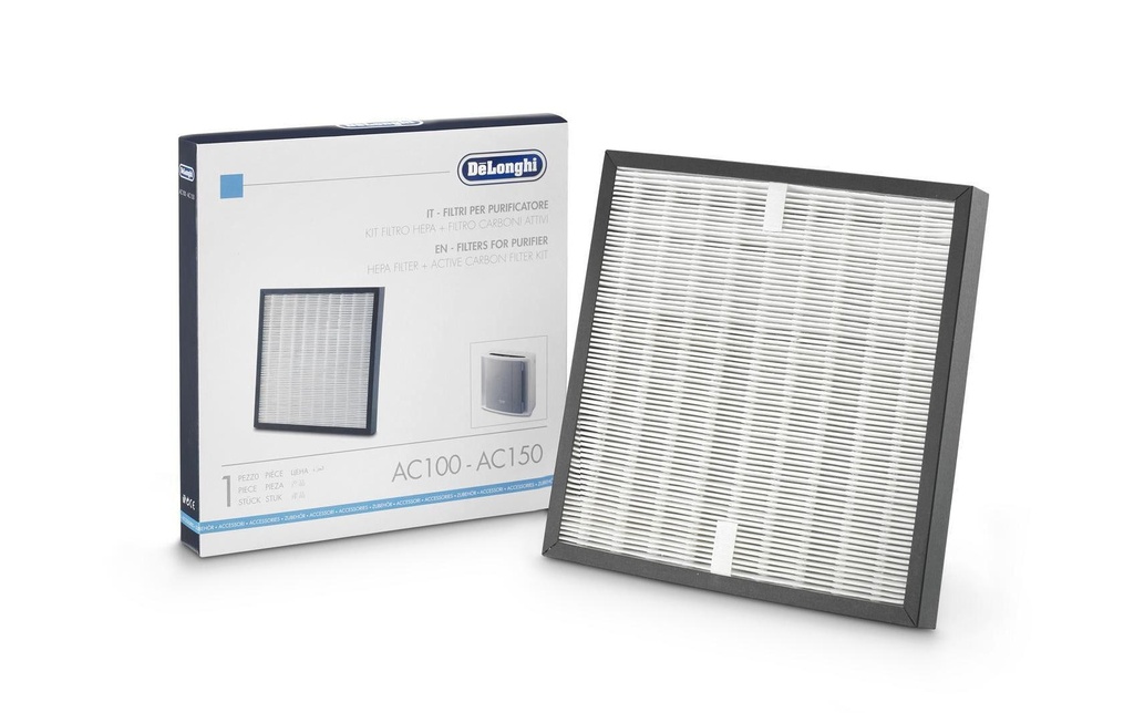 De'Longhi Filtre à charbon actif HEPA AC150 1 Pièce/s