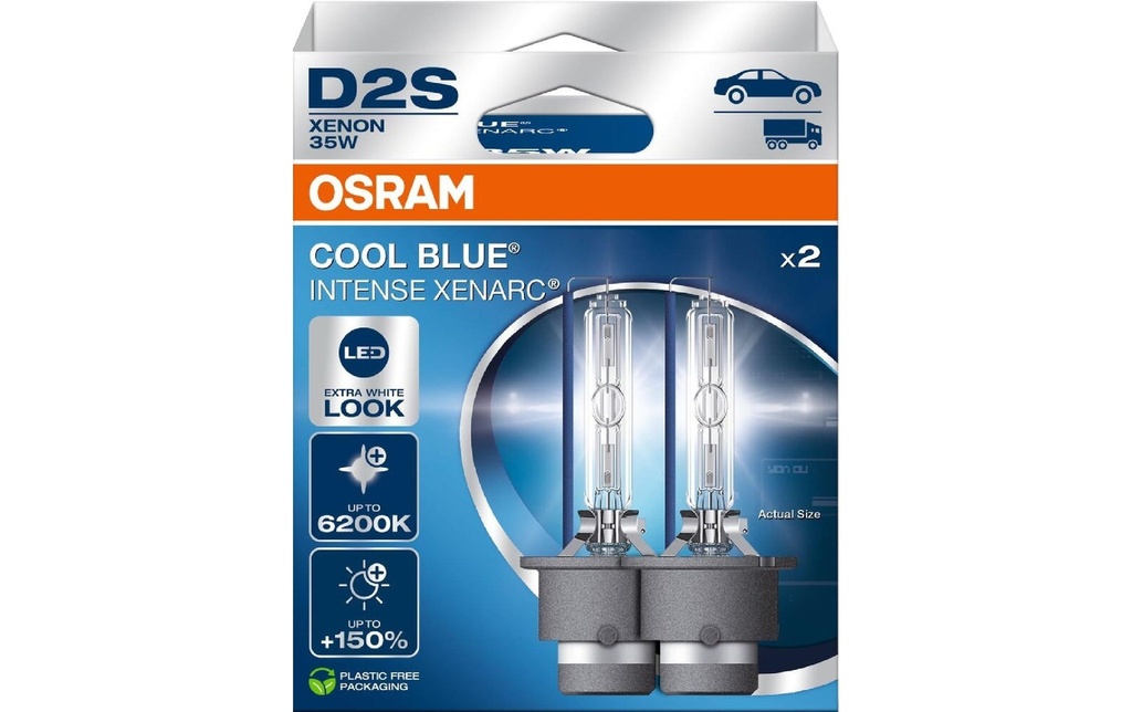 OSRAM D2S Xenarc Cool Blue Intense Duobox Voiture de tourisme