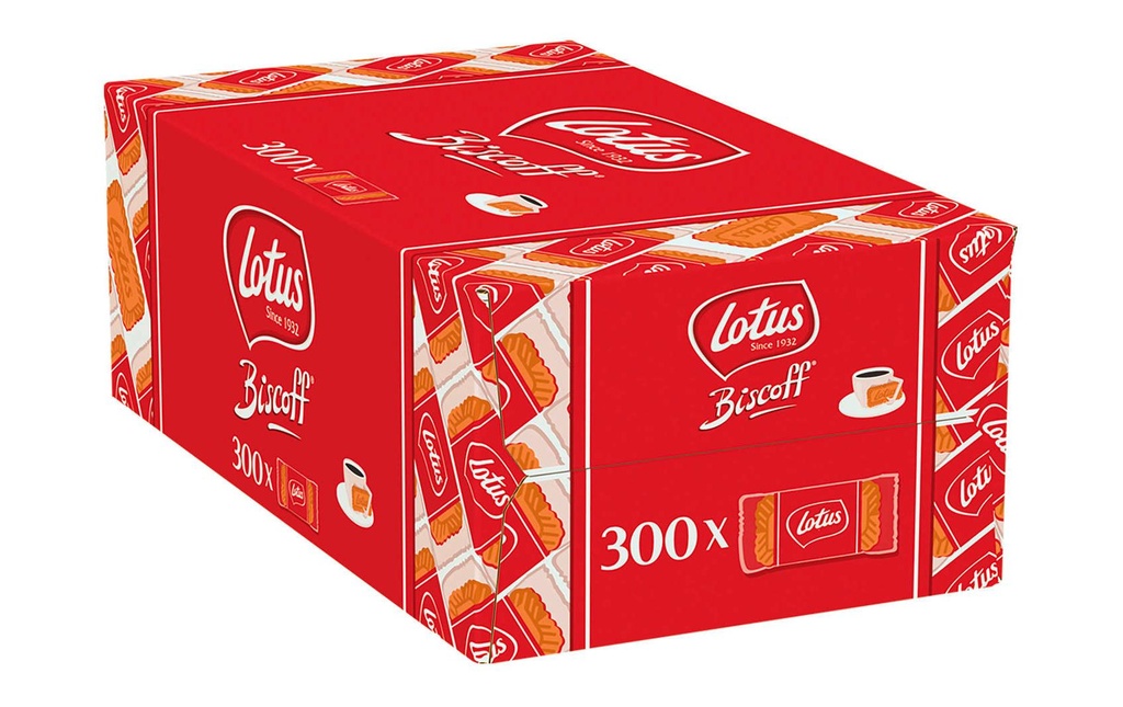 BISCOFF Lotus Biscoff bte à 300pcs (300 pces)