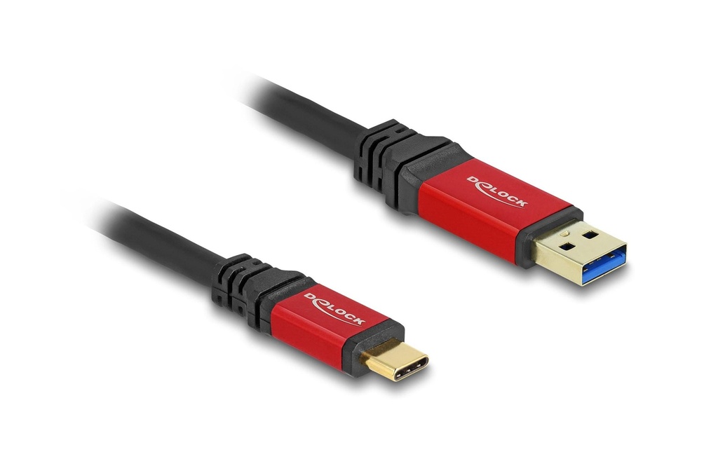 Delock Câble USB 10 Gbps USB-A - USB-C 3 m