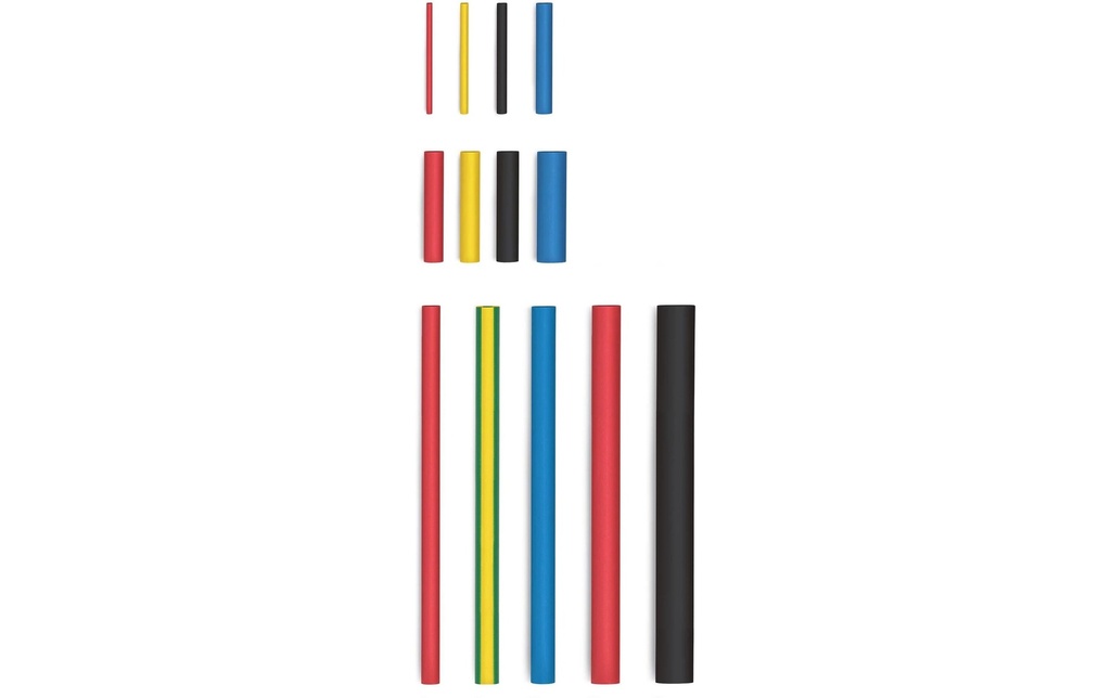 Steinel Kit de gaines thermorétractables Emballage à 16 pcs.