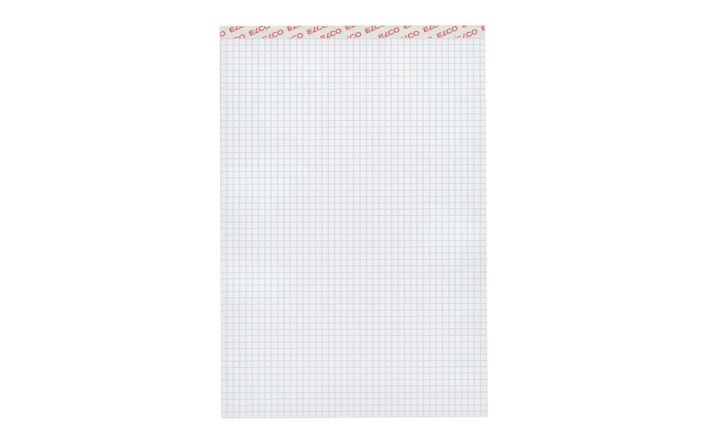 ELCO Bloc-notes A4 70 g/m² 5 mm perforé, 5 pièces