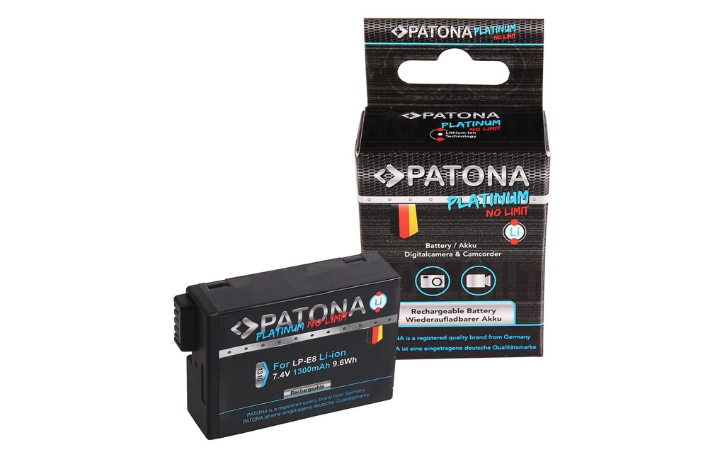 Patona Batterie pour Appareils photo numérique LP-E8