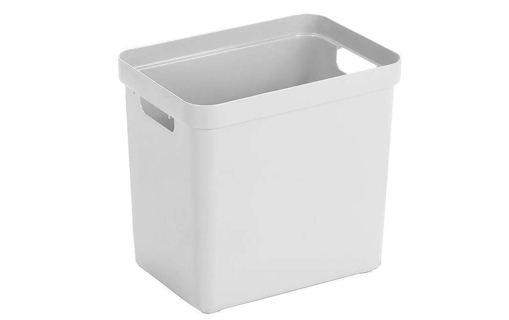 Sigma Home Boîte de rangement 25 l Blanc