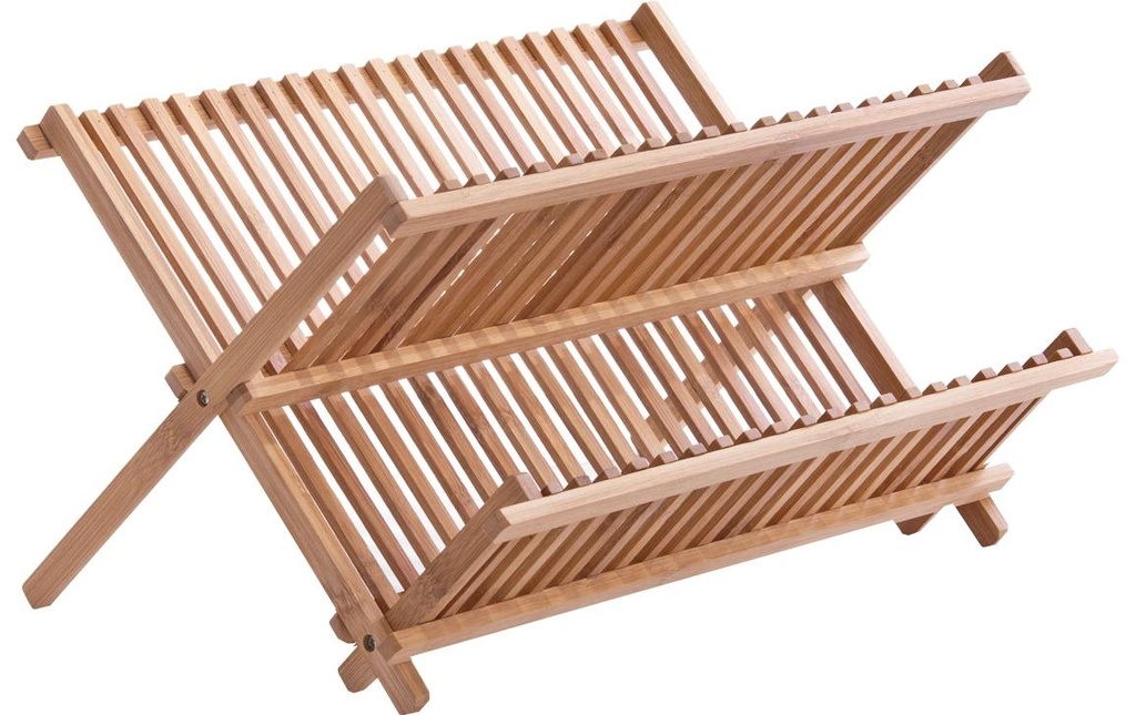 Zeller Present Égouttoir 42 x 35 x 25 cm, bambou