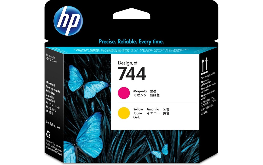 HP Tête d’impression Nr. 744 (F9J87A) Magenta/Yellow