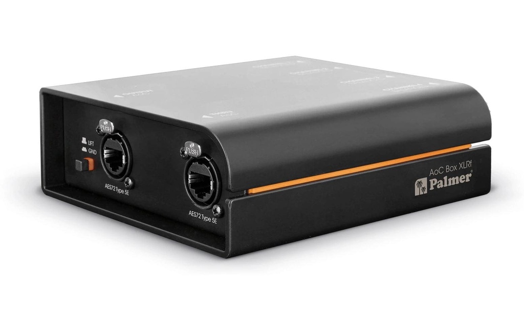 Palmer Adaptateur audio AoC Box XLRf RJ45 - XLR 3 pôles, femelle