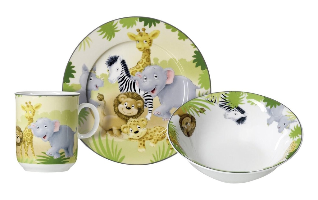 Ritzenhoff & Breker Service de table pour enfants Afrique 3 pièces
