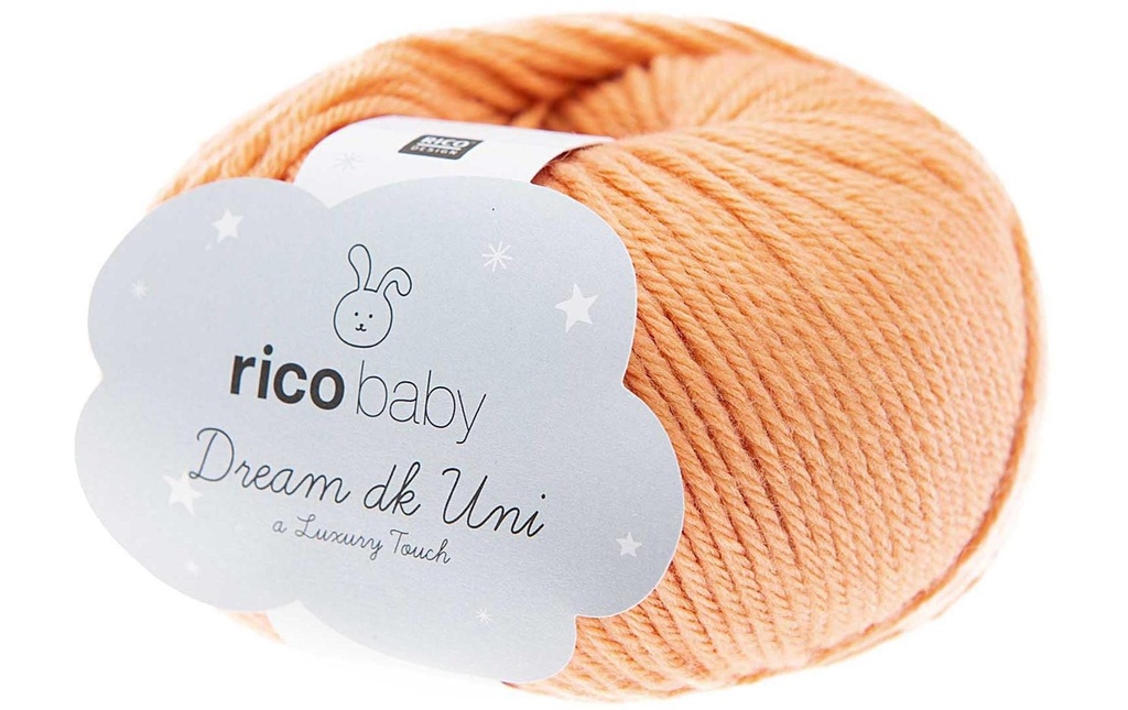 Rico Design Laine Baby Dream Uni dk 50 g, abricot