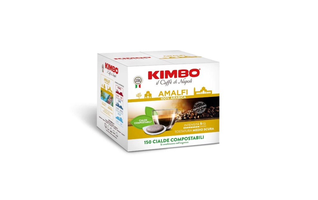 Kimbo Dosettes de café Amalfi 150 pièces