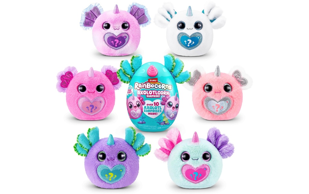 Zuru Animal en peluche Rainbocorns – Axolotlcorn assorti