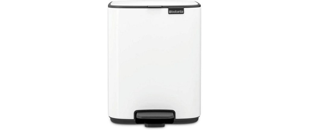 Brabantia Poubelle cosmétique Bo 7 l, Blanc