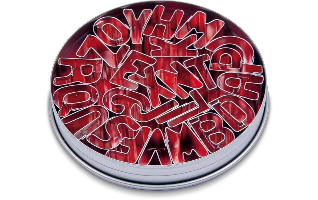 Städter Emporte-pièce pour biscuits Lettres, Set de 26 pièces