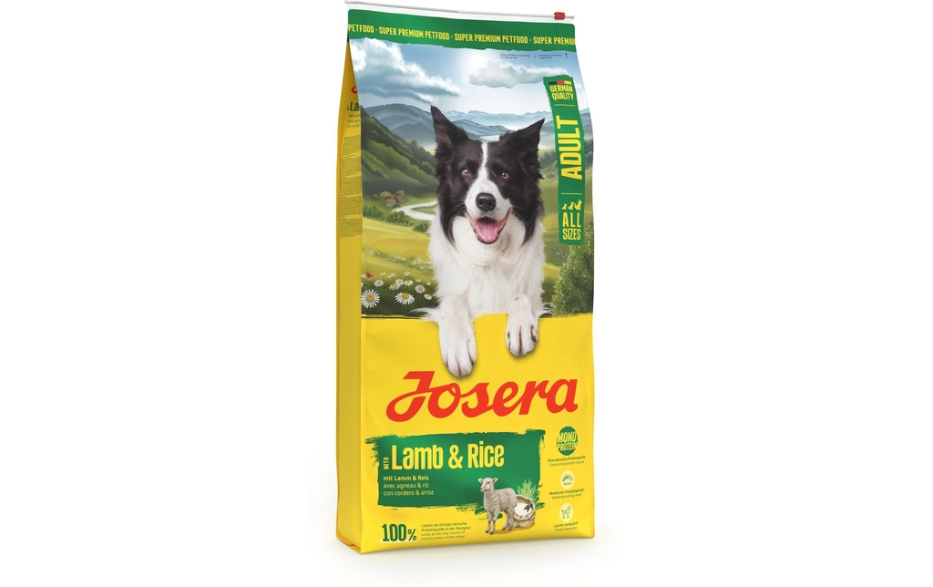 Josera Alimentation sèche Adult Lamb & Rice 12.5 kg