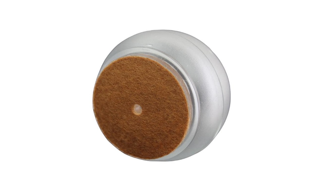 Dameco Protecteur de sol pour les pieds de meubles Set de 4 pièces, Ø 4.5 cm