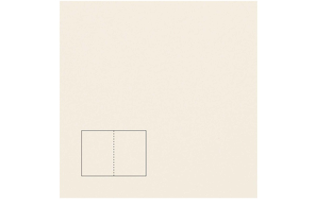 Rico Design Paper Poetry Essentials B6 Carte pliable Blanc éclatant