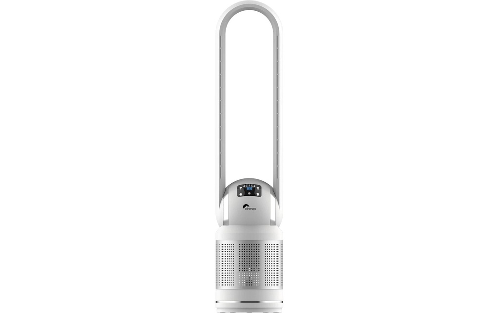 OHMEX Ventilateur sans pales OHM-FAN-0105BL Argenté/Blanc