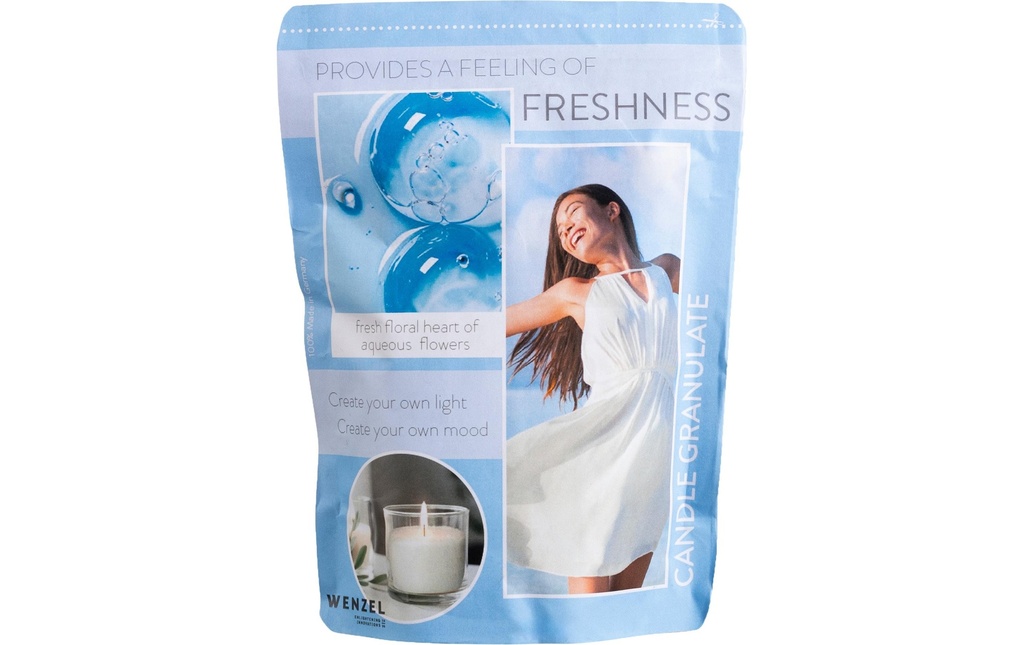 Wenzel Kerzen Granulés de cire Freshness 400 g