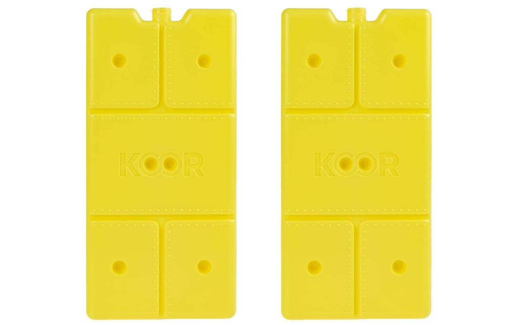 KOOR Élément de refroidissement Arctico L, Pack double Giallo