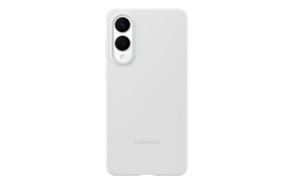 Samsung Coque arrière Silicone Galaxy S25 Edge Gris