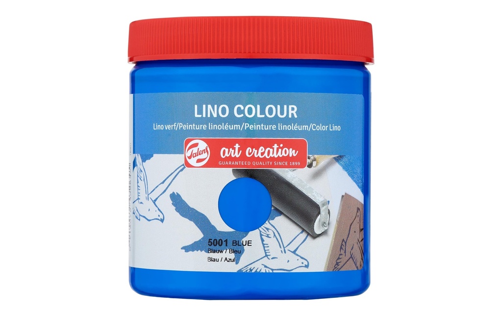 Talens Encre pour linogravure 250 ml, Bleu