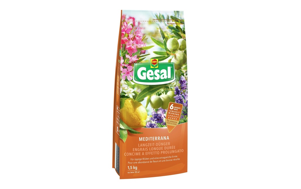 Gesal Engrais longue durée Mediterrana 1.5 kg