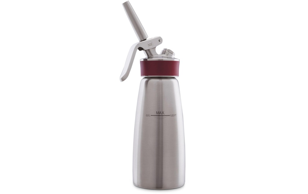 Kisag Souffleurs de crème Whipper Professional 0.5 l, Argenté