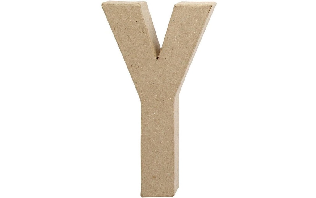 Creativ Company Lettre en carton Y 20 cm