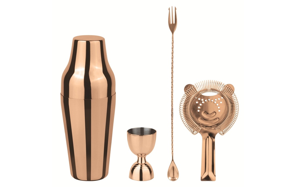 Paderno Kits de mixeur de boissons Parisian 0.7 l, Cuivre