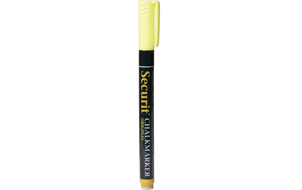 Securit Marqueur craie liquide 1-2 mm Jaune