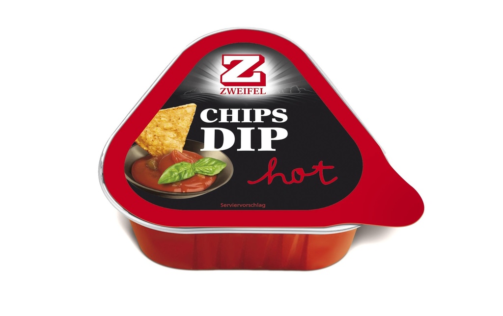 Zweifel Sauce Chips Hot 112 g