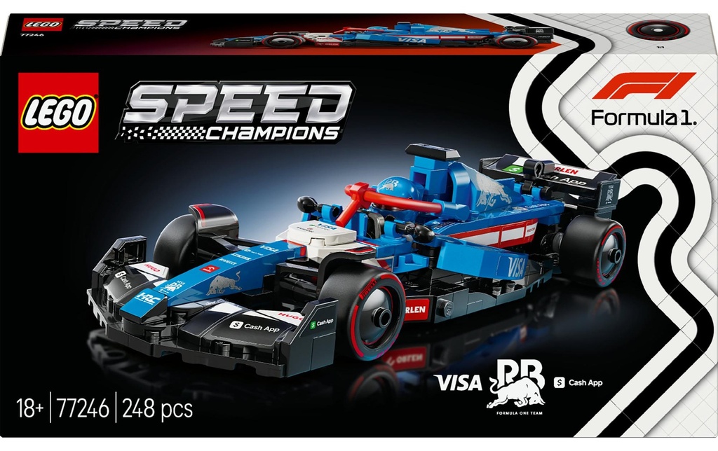 LEGO® Speed Champions Visa Cash App RB VCARB 01 Voiture de course F1 77246