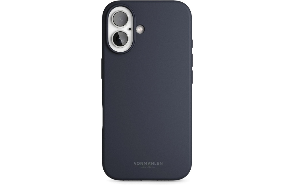 Vonmählen Coque arrière Soft Silicone iPhone 16 Plus Navy