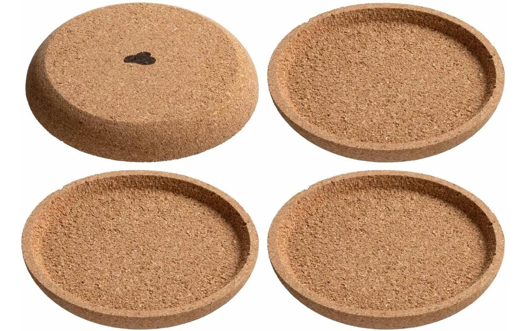 LEONARDO Dessous de verre Gocce, Beige, 4 pièces