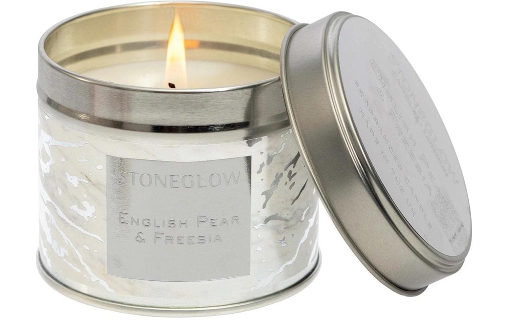 Stoneglow Bougie parfumée English Pear & Freesia 135 g