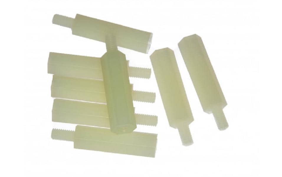 EP Rallonge M3 12 mm Nylon, 10 pcs.