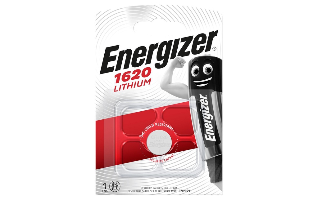 Energizer Pile bouton Lithium CR-1620 , 1 Pièce/s