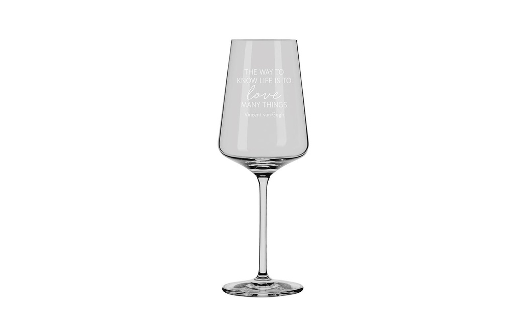 Grafik Werkstatt Verre à vin blanc Vincent van Gogh