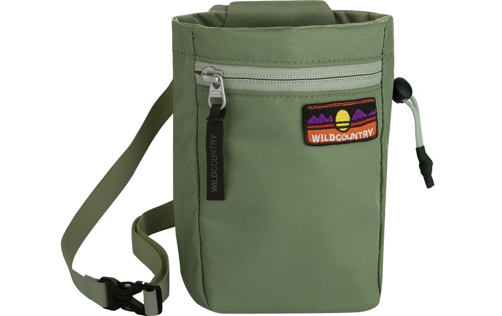 Wild Country Sac à magnésie Flow Green Ivy