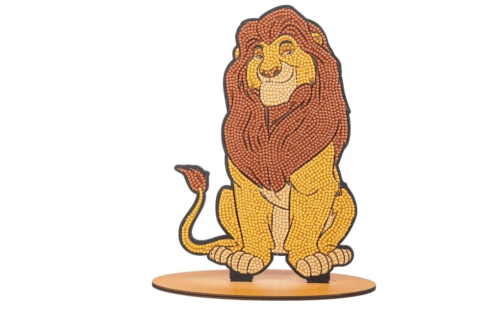 CRAFT Buddy Kits de bricolage Mufasa Crystal Art XL Buddy