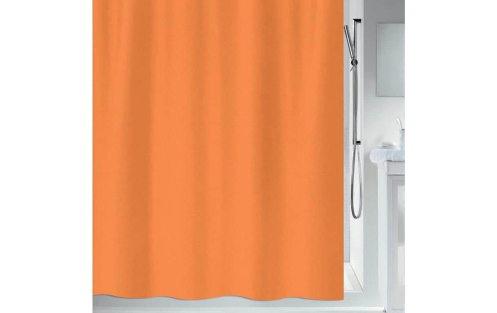 spirella Rideau de douche Primo 120 x 200 cm, Orange